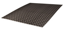 Acoustic foam Ecosound pyramid 10mm 1m x 1m Colour black graphite