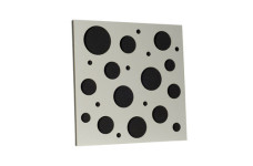 Акустична панель Ecosound EcoBubble white 50х50 см 73мм колір білий