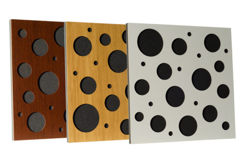 Акустична панель Ecosound EcoBubble white 50х50 см 73мм колір білий