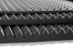 Acoustic foam 70mm, black 1x1m uncut