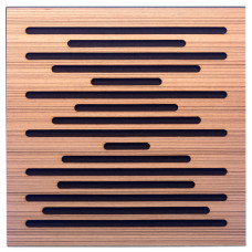 Акустическая панель Ecosound EcoWave Zebrano 50x50см 73мм цвет крем