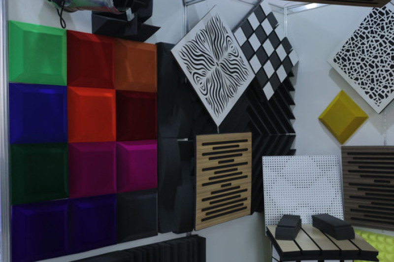 Акустическая панель Ecosound EcoWave Zebrano 50x50см 73мм цвет крем