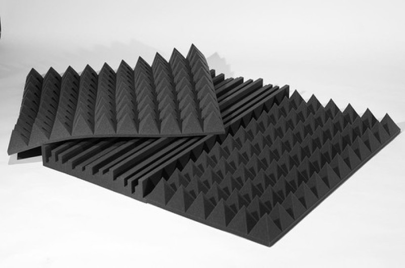 Акустическая панель Пирамида XL 100мм 1х1м