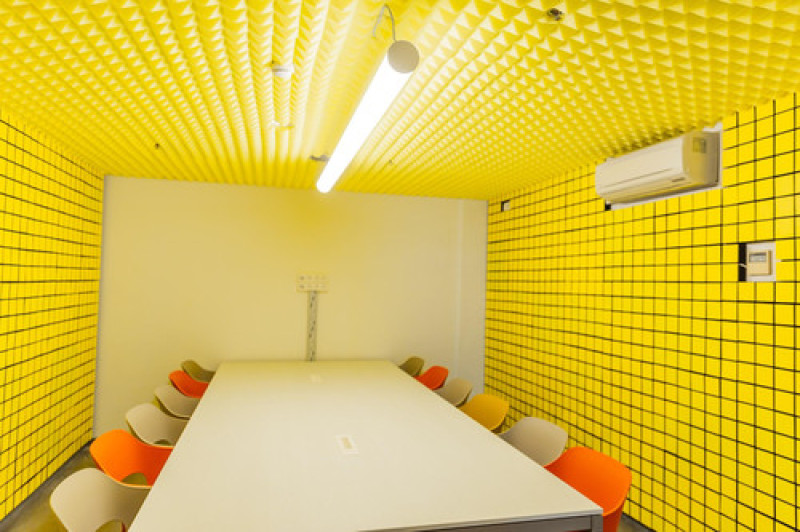 Акустическая панель Ecosound Tetras Wood Ebony&Ivory 50x50см 73мм Черный