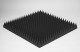 Acoustic foam Ecosound pyramid 120mm 1m x 1m Colour black graphite