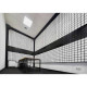 Ecosound Tetras Black acoustic foam panel 100x100cm, 100mm, black