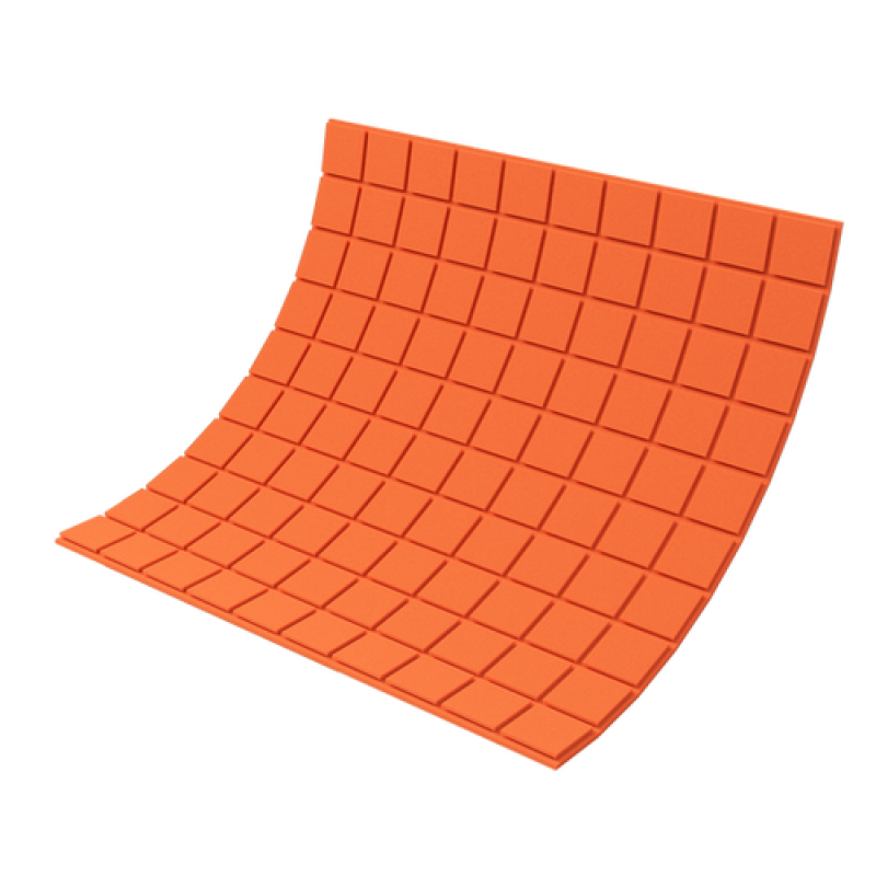 Панель из акустического поролона Ecosound Tetras Color 1000х1000х20 мм желтая