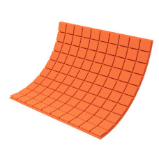 Acoustic foam panel Ecosound Tetras Color 1000x1000x30 mm orange