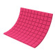 Acoustic foam panel Ecosound Tetras Color 1000x1000x30 mm pink