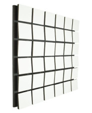 Dyfuzor akustyczny Ecosound Tetras diffuser White 53mm 50x50 cm