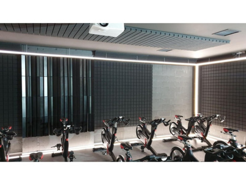 Acoustic diffuser Ecosound Tetras diffuser White 53mm 50x50 cm