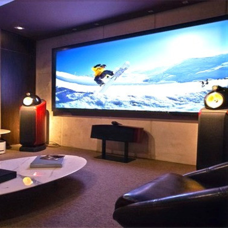 Acoustic foam Ecosound flat 2x1m 10mm black graphite