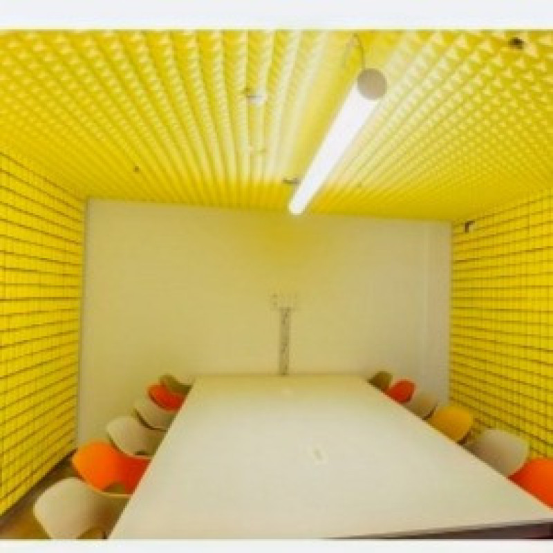 Акустический поролон Ecosound ровный 2х1м 30мм черный графит