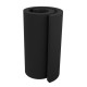 Acoustic foam Ecosound flat 2x1m 70mm black graphite