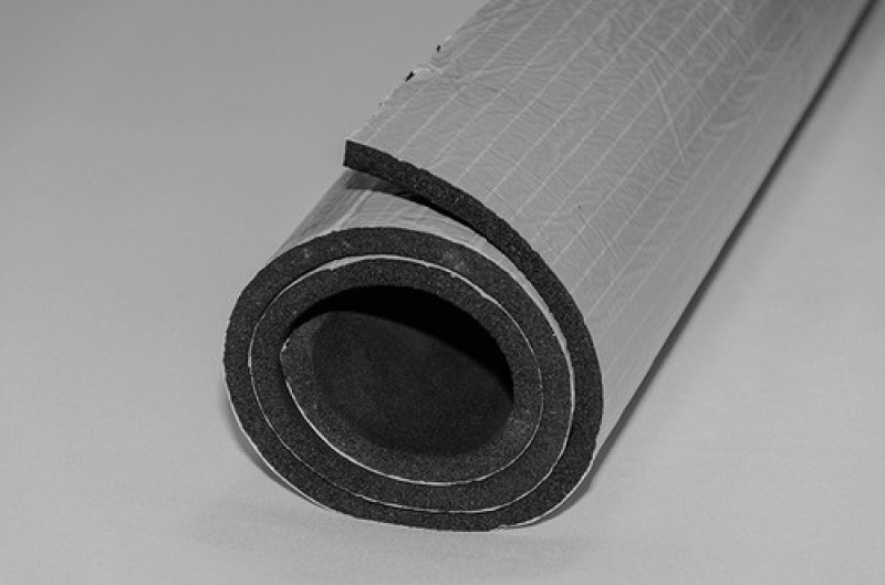 Мембрана Black Flex 8 мм 1мх1м неармированная