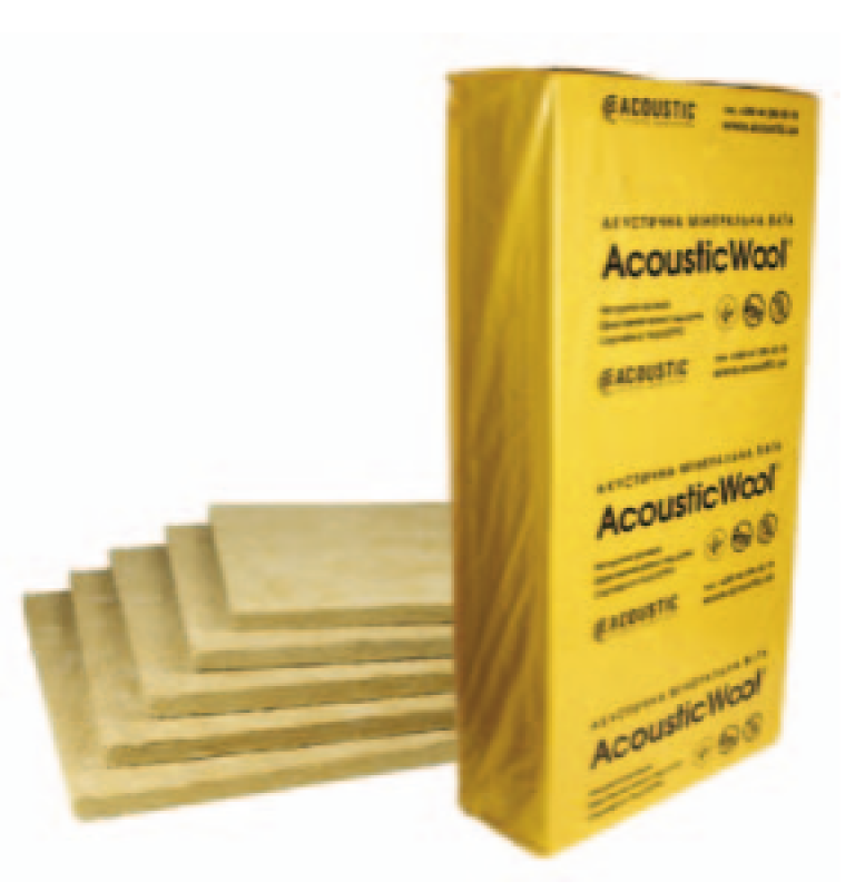 Acoustic Floor Sinet- 20мм 120 кг/м3  Изоляция ударного шума -цена за метр кв